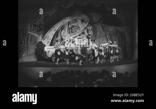 1940 - New York World's Fair guests see a ballet, fashion show, and ...