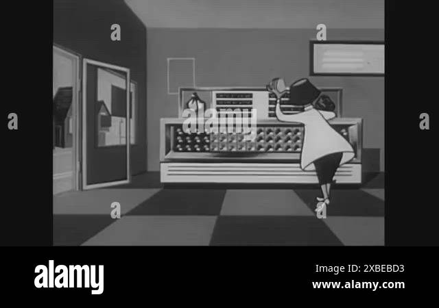 1955 - In this animated film, the butcher and baker marvel at how much ...