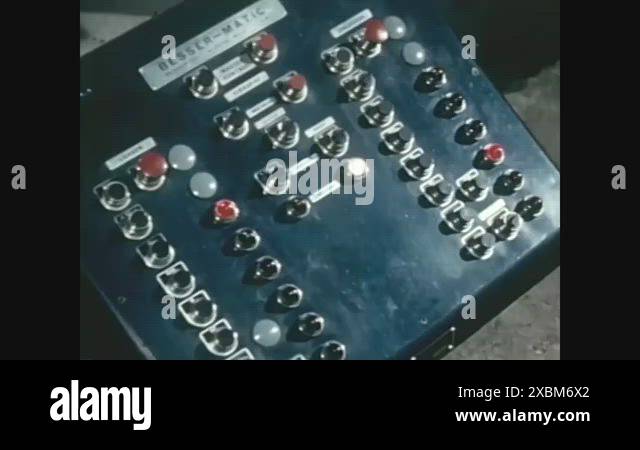 1961 - The operations of an automatic loader and unloader machine are ...