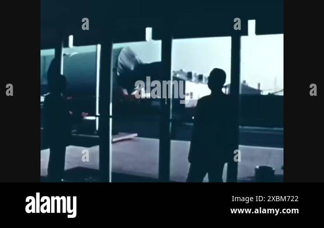 1967 - Boeing 377 Stratocruiser aircraft transport the Apollo Saturn V ...