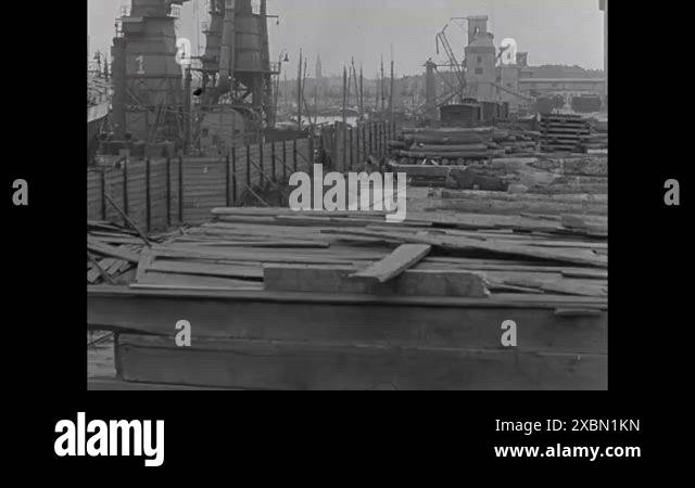 Unloaded Picture Lumber unloaded from ship Stock Videos & Footage - HD and 4K Video ...