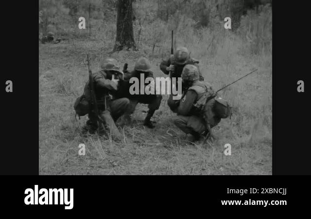 Poison Battle Classic cold war 1964 film instructs soldiers what to do in the event ...