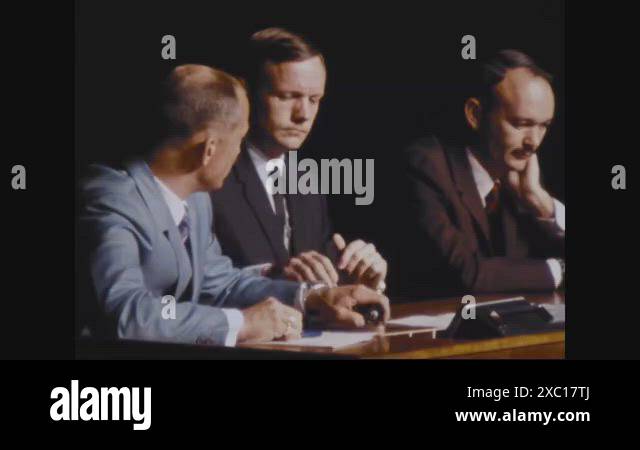 1969 - At a post-flight Apollo 11 press conference, Neil Armstrong says