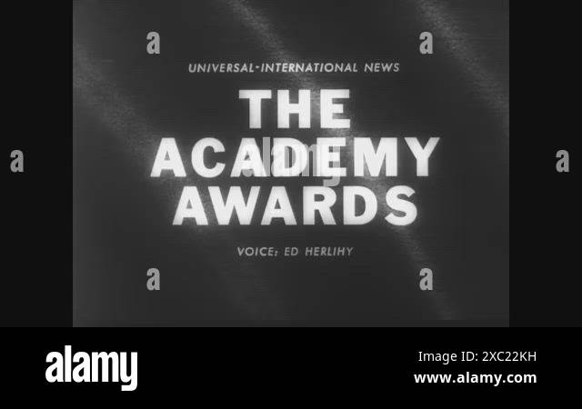 1964 - At the Academy Awards ceremony, Annabella accepts the Best ...