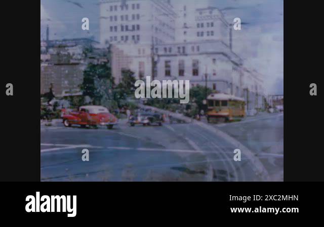 LOS ANGELES - 1949 - Highlights of important architecture in downtown ...