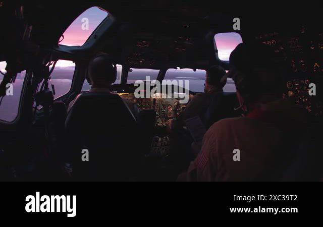 Airline pilots in cockpit Stock Videos & Footage - HD and 4K Video ...