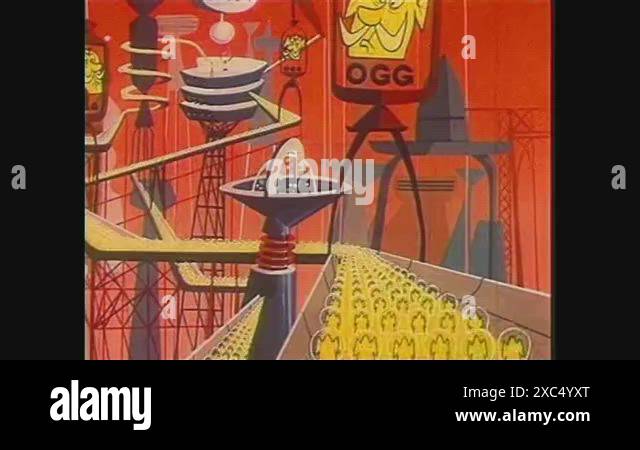 1956 - In this animated film, a Martian dictator invites one of his ...