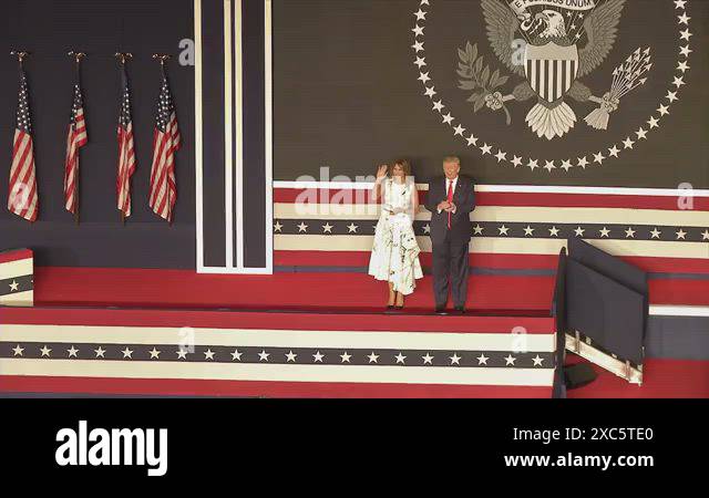 melania trump july 4 2025