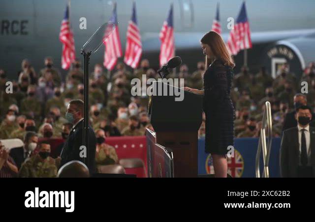 2021 U.S. President Joe Biden speaks to an audience of American ...