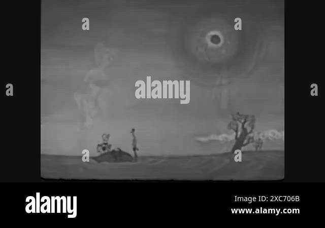 1957 - In this animated film, energy from the sun is absorbed by plants ...