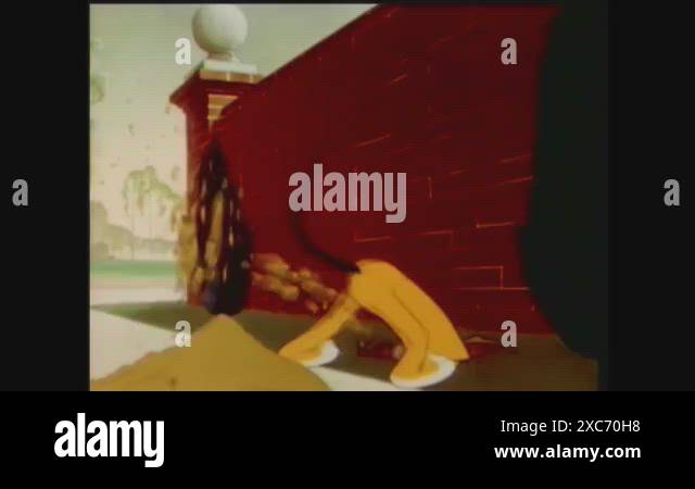 1942 - In this animated film, a mutt accidentally kisses an angry ...