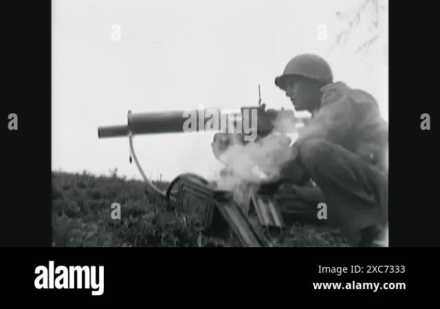 30 caliber machine gun ww2 Stock Videos & Footage - HD and 4K Video ...