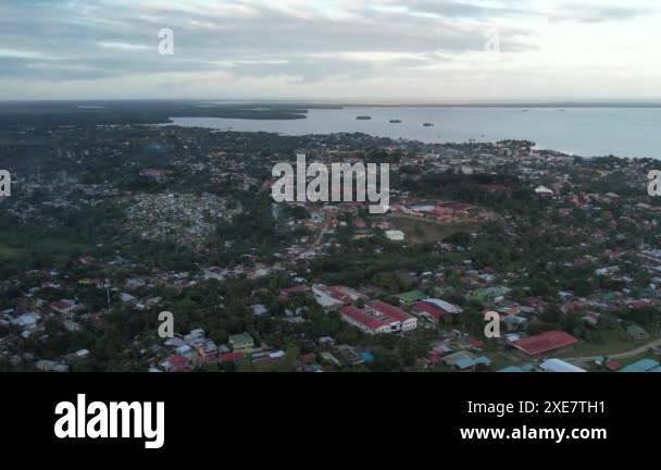 Cityscape bluefields town aerial Stock Videos & Footage - HD and 4K ...