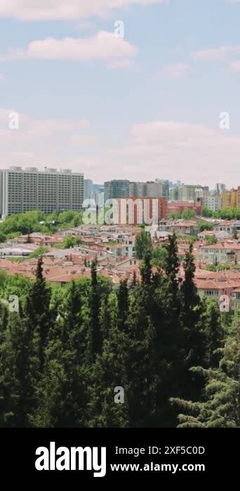 A captivating view of Ankara, Turkey, from a high vantage point. Watch ...