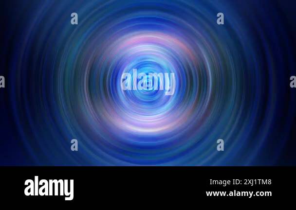 VJ Loop glow neon blue pink circle radial shine ray gradient moving ...