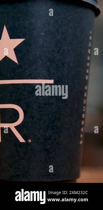 Starbucks Letter R Starbucks coffee in new Stock Videos & Footage - HD and 4K Video Clips ...