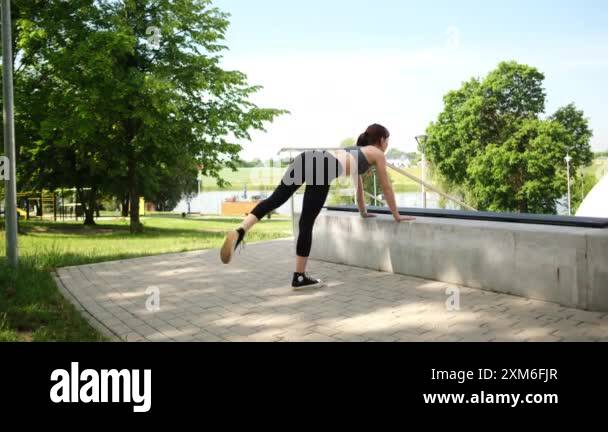 Girl stretches in morning Stock Videos & Footage - HD and 4K Video ...