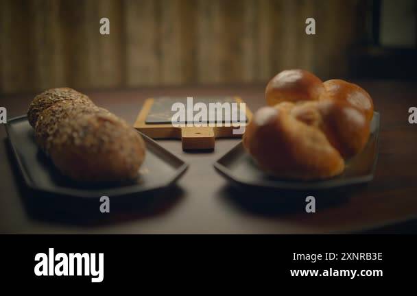 Two Differnt Types Two types fresh bread Stock Videos & Footage - HD and 4K Video Clips ...