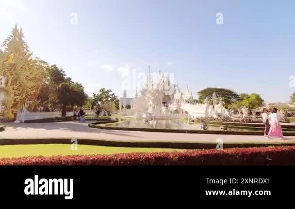 Chiang Rai, Thailand - 1st february ,2024: Wat Rong Khun or White ...