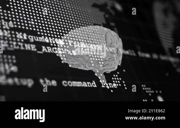 3d brain model data processing Stock Videos & Footage - HD and 4K Video ...