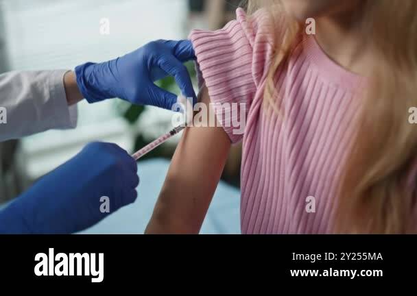 Immunization Injection Immunization child care nurse Stock Videos & Footage - HD and 4K Video ...