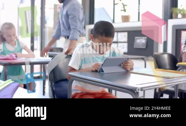 Classroom scene tablet Stock Videos & Footage - HD and 4K Video Clips ...