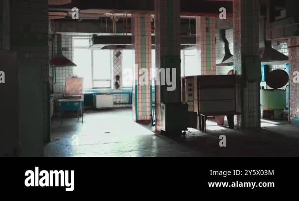 Interiors Of Buildings In The Abandoned Soviet City Of Pyramiden ...