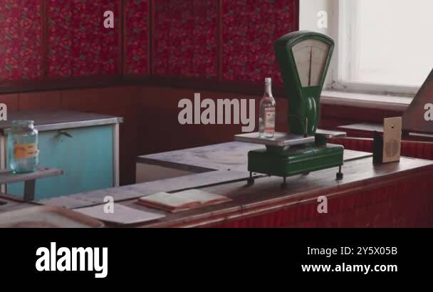 Interiors Of Buildings In The Abandoned Soviet City Of Pyramiden ...