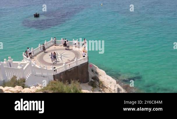Benidorm Spain 1st July 2023 Footage Of The Beautiful City Of 
