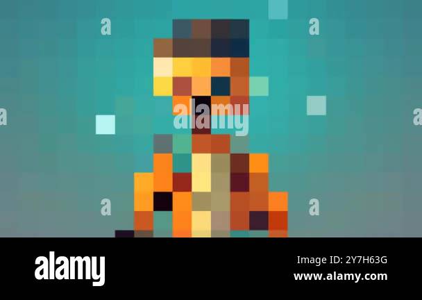 Retro style digital artwork Stock Videos & Footage - HD and 4K Video ...
