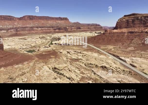Expansive landscape featuring White Canyons rugged terrain within Glen ...