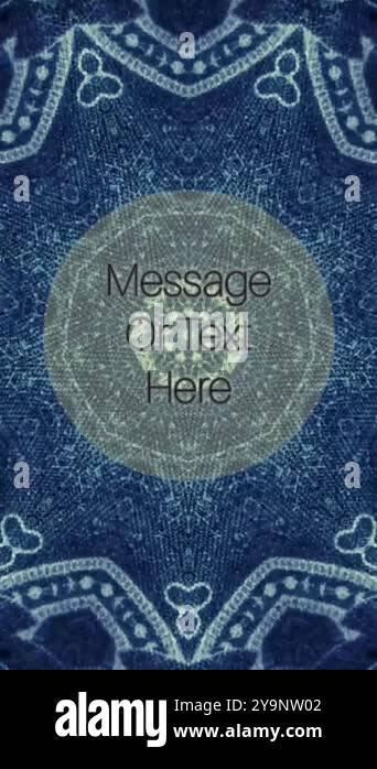 Vertical video of template made with moving motifs to make eye soothing ...