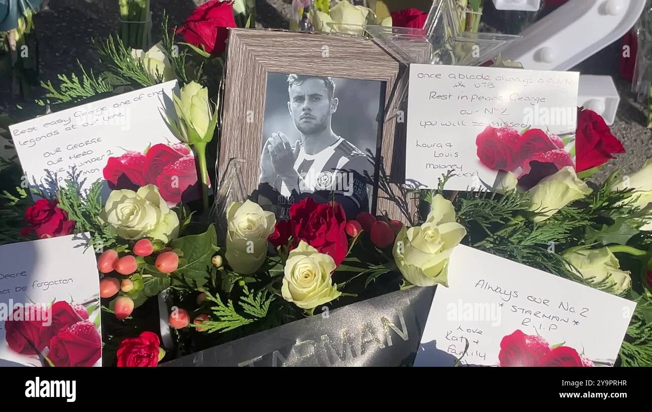 Tributes left to footballer George Baldock after cause of death ...