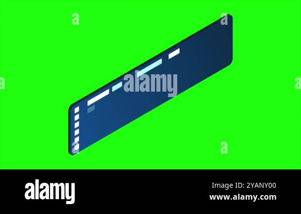 Isometric coding screen animation. Coding programming technology ...