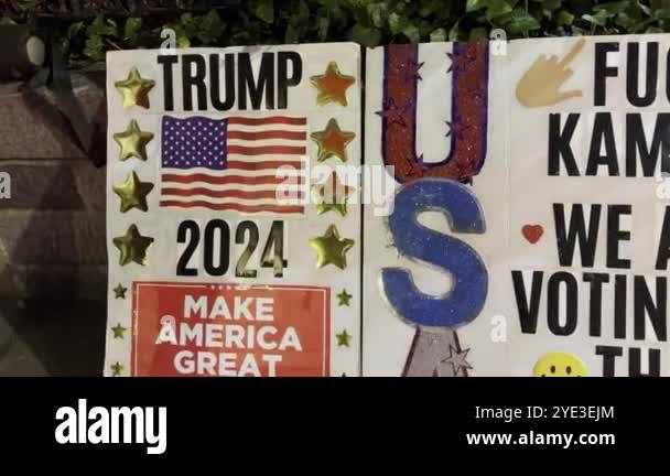 Trump supporters 2024 Stock Videos & Footage - HD and 4K Video Clips ...