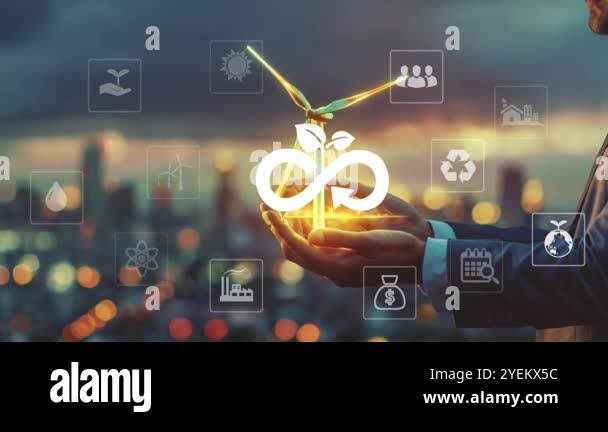 Circular economy concept for future business growth and environmental ...