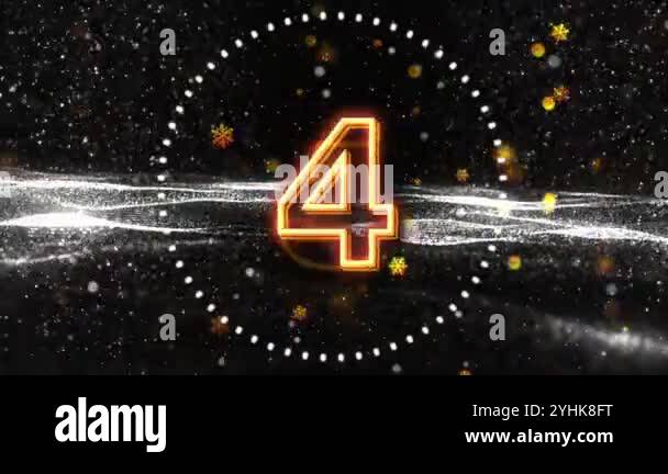 4K, 3840 x 2160 Pixels Resolution, 2025 Happy New Year Countdown ...