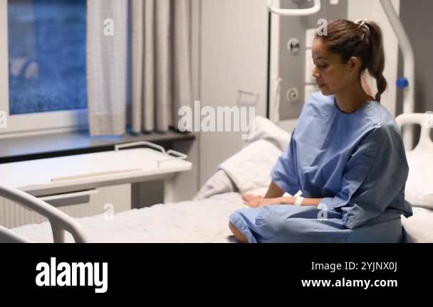 Smiling patient hospital gown Stock Videos & Footage - HD and 4K Video ...