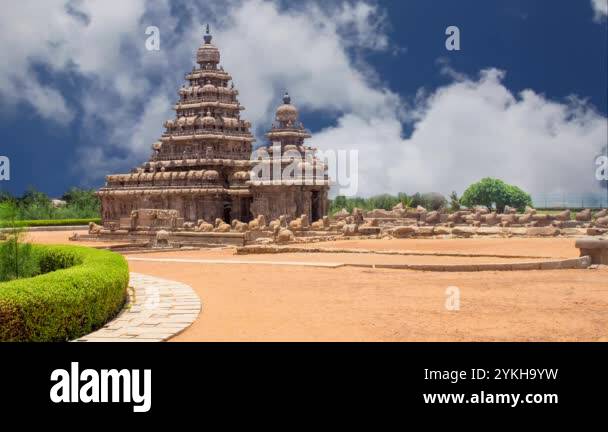 India mahabalipuram temples Stock Videos & Footage - HD and 4K Video ...