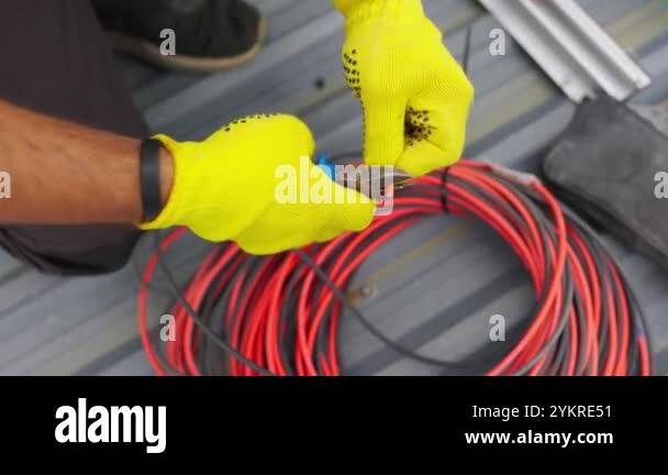 Wire Stripper Plier Stock Videos Footage Hd And 4k Video Clips Alamy