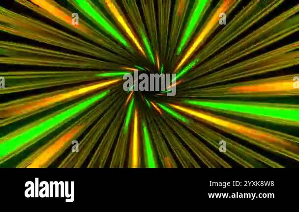 Exciting VJ loop on an abstract background with smooth flowing images ...