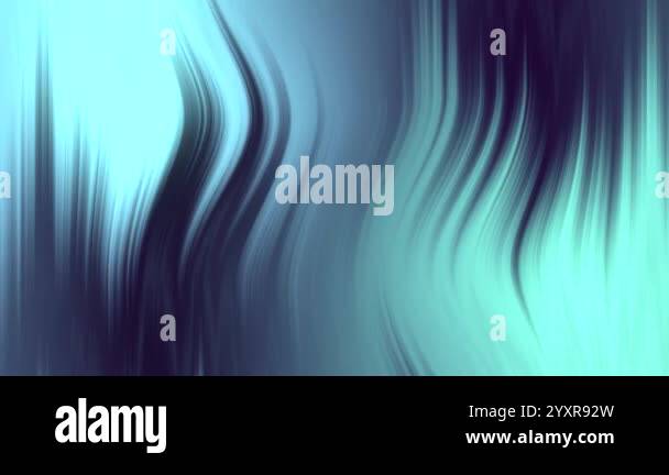Turquoise and blue colors morph and change in an abstract background ...