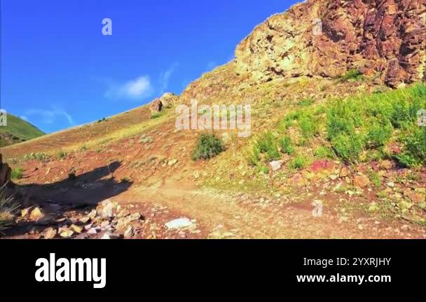 POV Camera Crash. Point Of View Action Camera When Falling To Ground ...