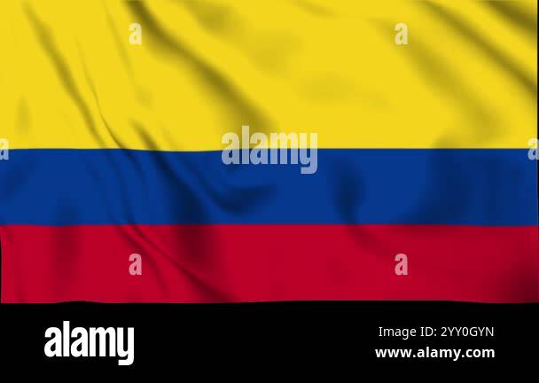 Colombia Waving Flag Colombia Flag Flag Of Colombia Waving Animation