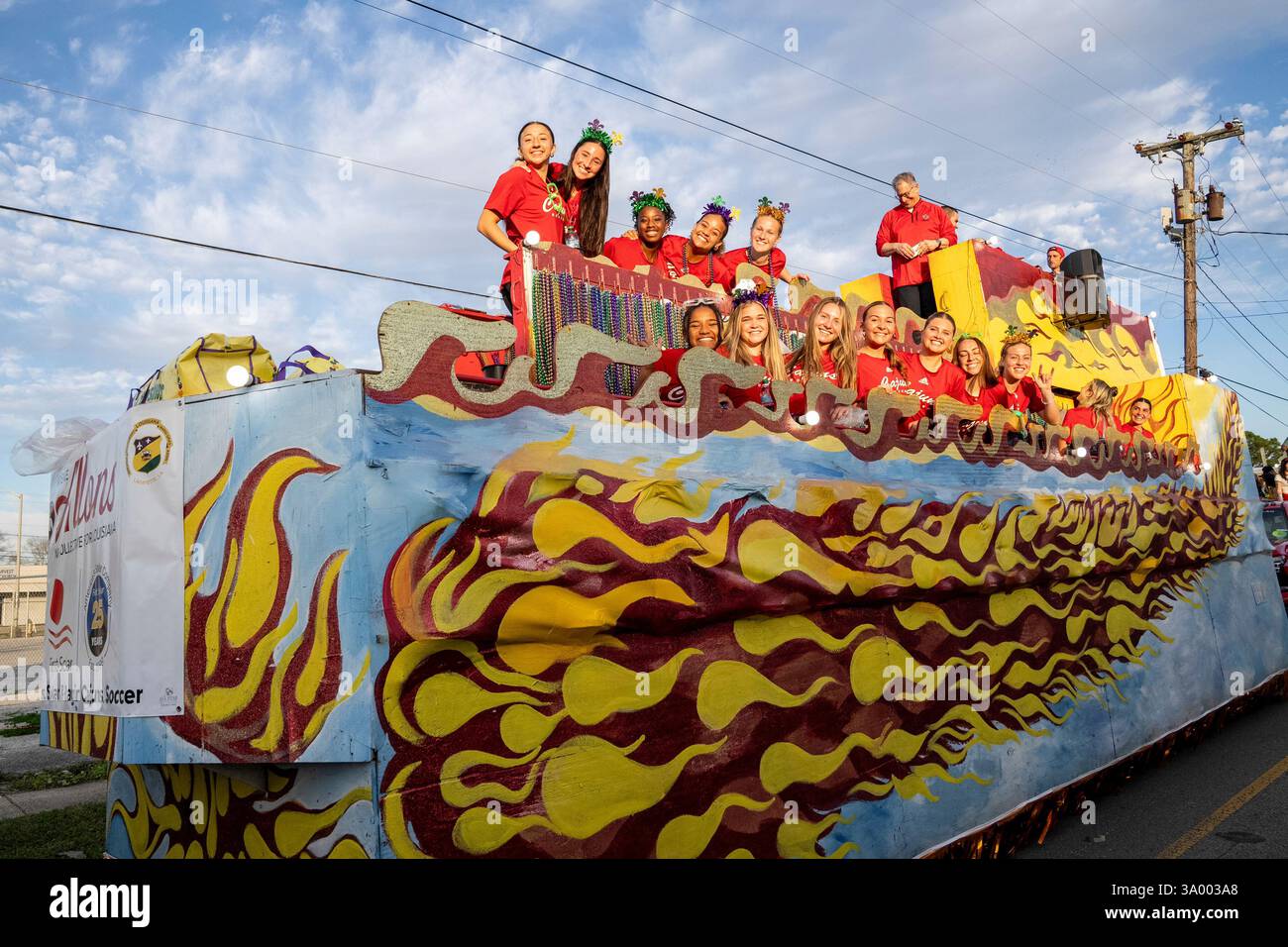 mardi gras lafayette parades