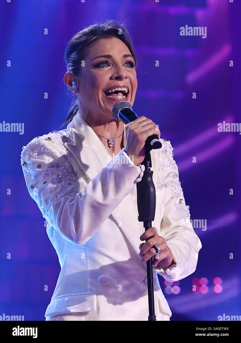 Rome, Italy. 01st Mar, 2025. Rome, Rai studios ex Dear, TV show 