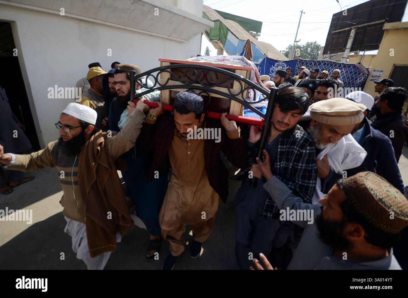 Peshawar Peshawar Pakistan 1st Mar 2025 Funeral Of Jamiat Ulema e peshawar-peshawar-pakistan-1st-mar-2025-funeral-of-jamiat-ulema-e