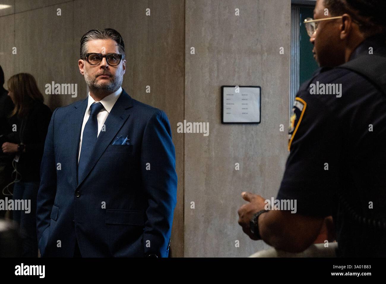 New York, USA. 21st Feb, 2025. Former Wall Street fraudster turned ...