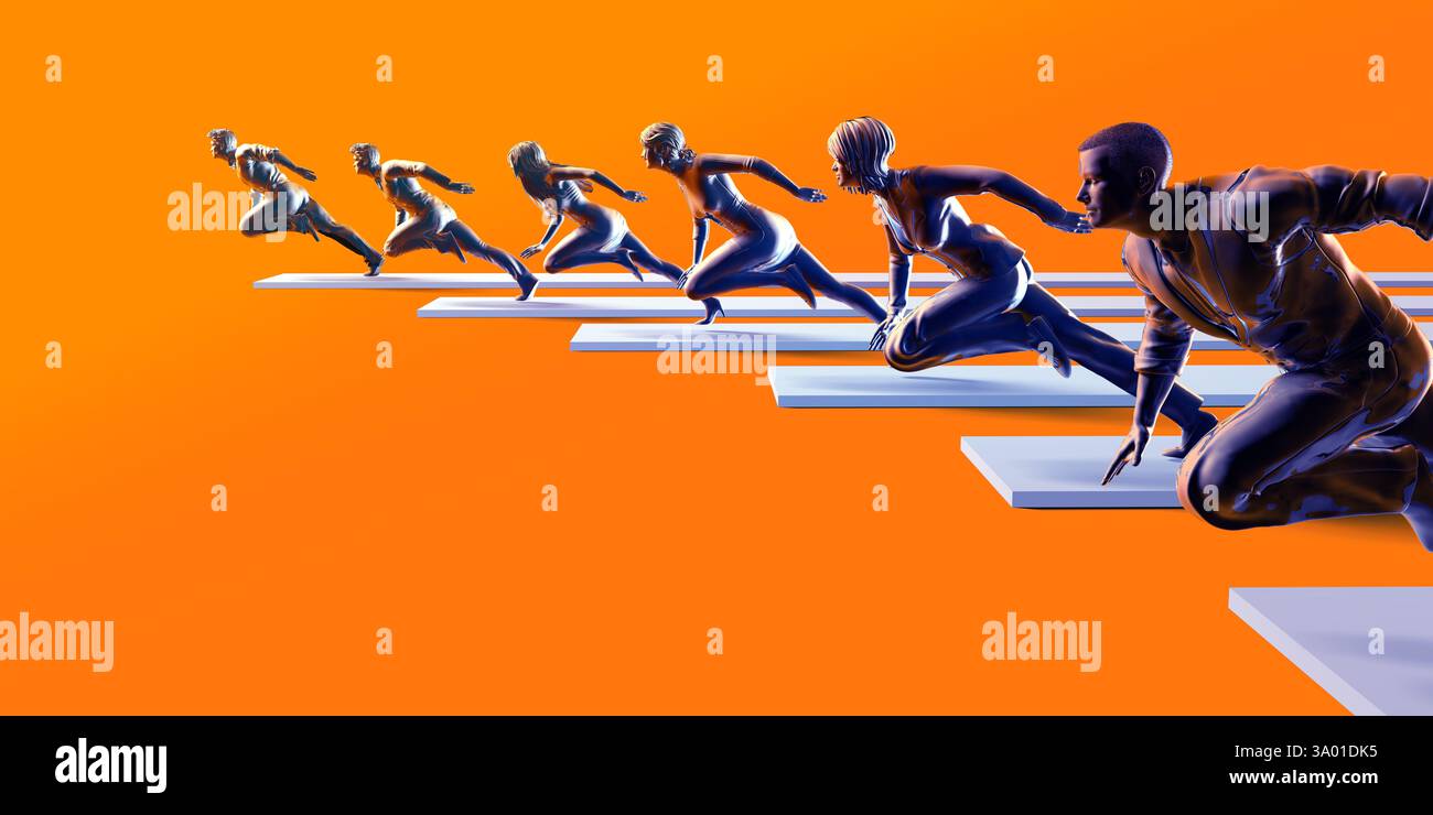 Digitalization Digital Technology Transformation Disruption Industry Concept Stock Photo