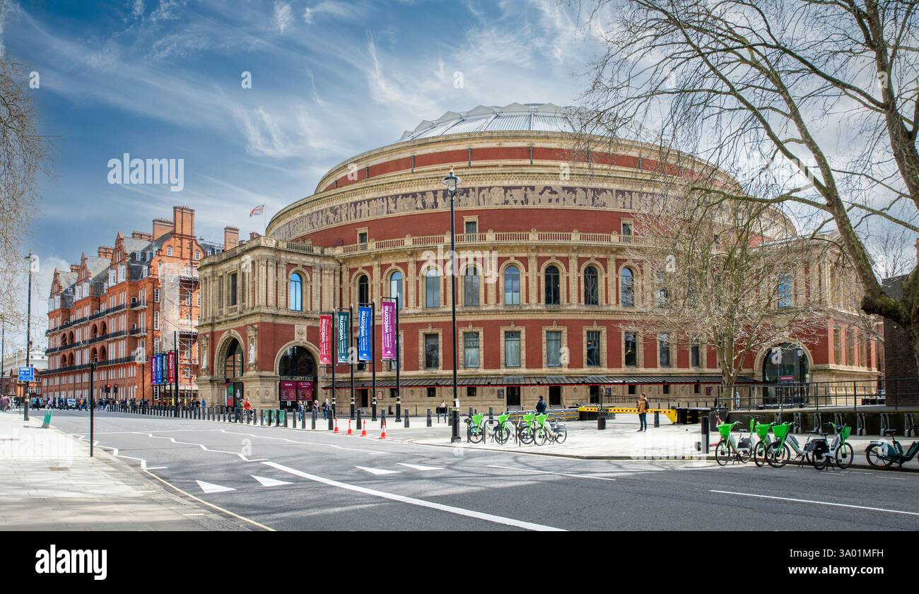 London, UK - March 23, 2024 : The Royal Albert Hall. London. UK. Stock Photo